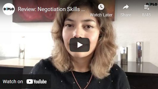 Alumni Reviews 227 Diplo alumna video Andrea Becerra Pimentel