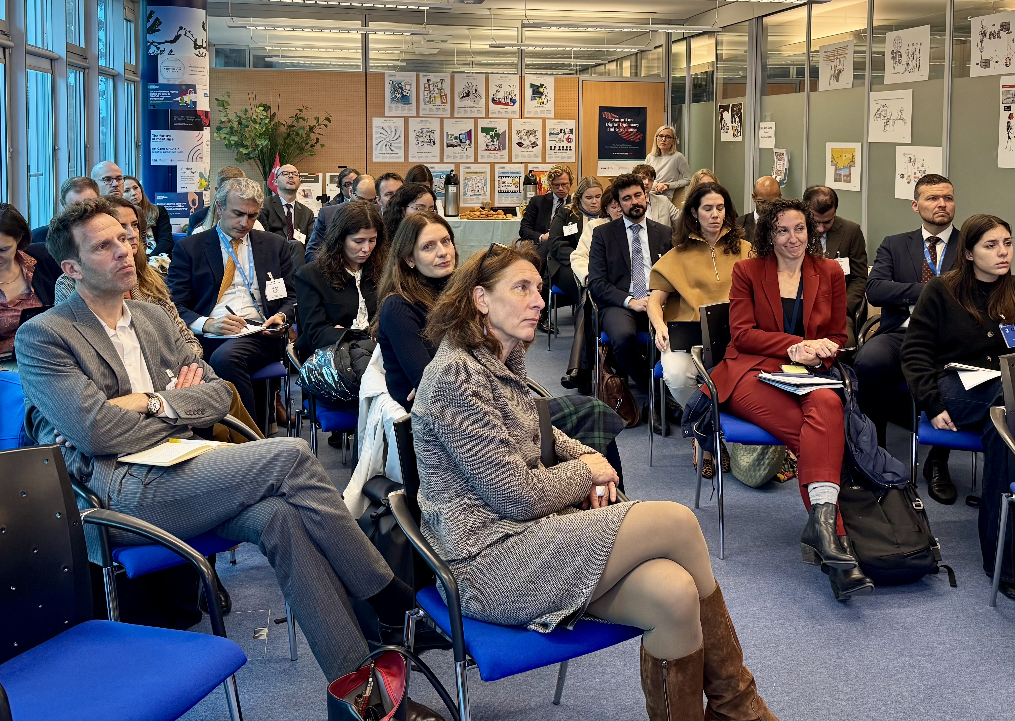  Adult, Female, Person, Woman, Clothing, Footwear, Shoe, Wristwatch, People, Male, Man, Accessories, Bag, Handbag, Jewelry, Necklace, Crowd, Glasses, Pen, Indoors, Chair, Furniture, Formal Wear, Tie, Computer, Electronics, Laptop, Pc, Art, Painting, Lucas Bernardi, Ryan Belleville, Steven Mackey, Alexis Georgoulis, Sarah Lind, Paul Warburg, Enéas Carneiro, Mona Thiba, Hendrik Kerstens, Khan Chittenden, Claude Chirac