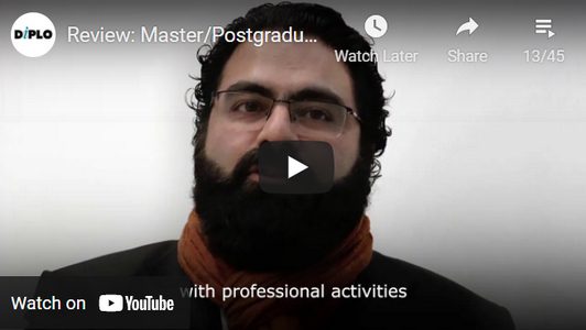 Alumni Reviews 292 Diplo alumnus video Amir Kiyaei