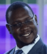 ConfTech 3 Accessories, Glasses, Face, Happy, Head, Person, Smile, Photography, Portrait, Adult, Male, Man, People, Purple, Clothing, Coat