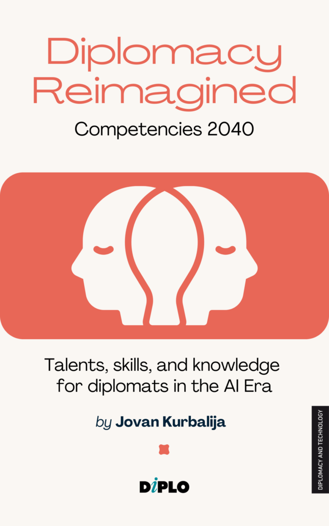Diplomacy Reimagined: Competencies 2040 | Talents, knowledge, and skills for diplomats in the AI Era 1 Advertisement, Poster, Face, Head, Person, Leisure Activities, Sport, Swimming, Water, Water Sports